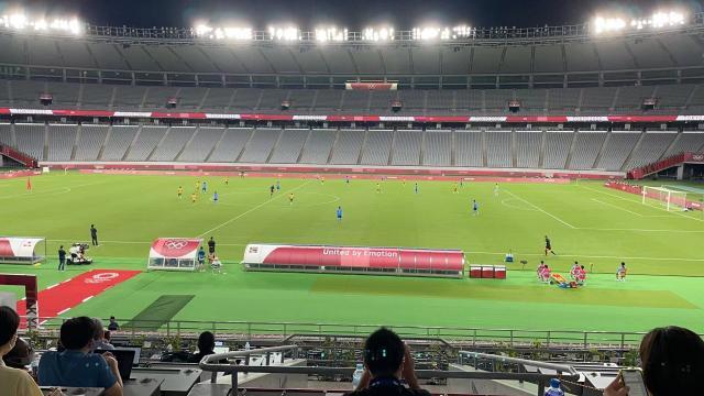 PG-现场手记：目标夺金的史上最强日本国奥 空场起航